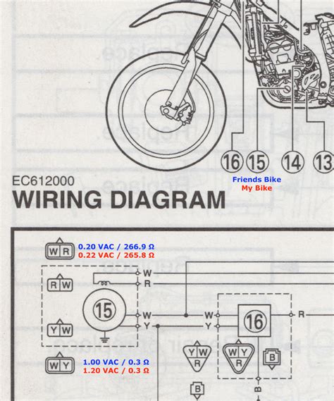 Wiring Diagram 2004 Wr450f