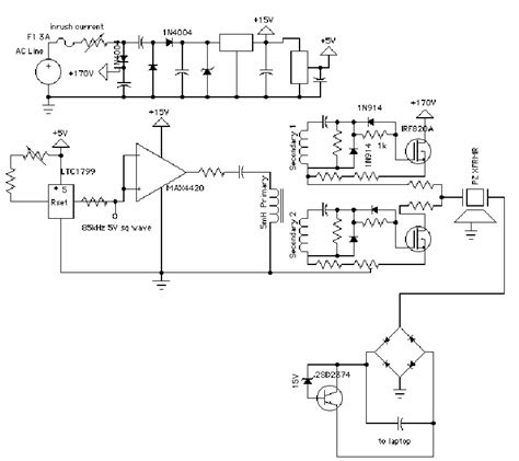 Wiring Diagram Ac Adaptor For Laptop