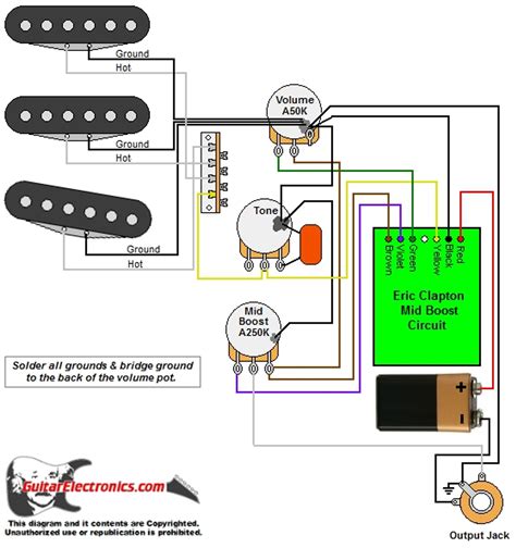 Wiring Diagram Fender Mid Boost