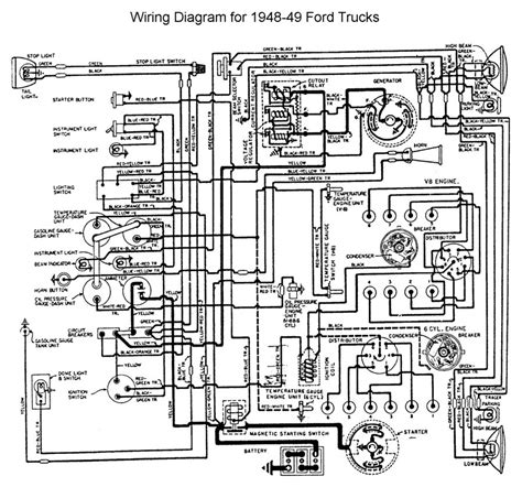 Wiring Diagram For 1948 Ford Truck