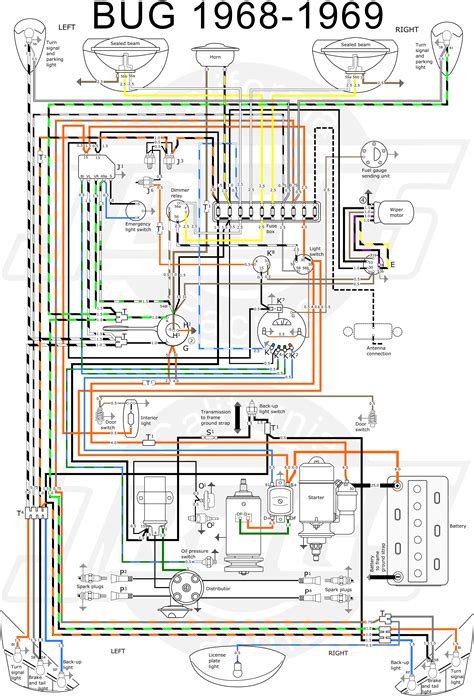 Wiring Diagram For 1966 Vw Beetle