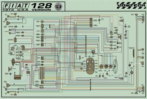 Wiring Diagram For 1973 Fiat 128