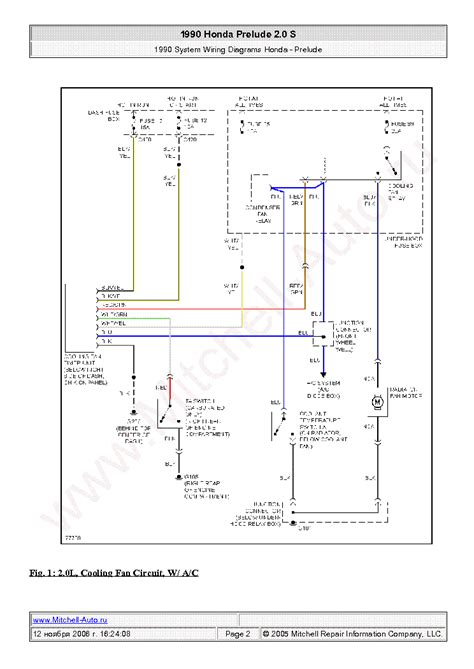 Wiring Diagram For 1992 Honda Prelude