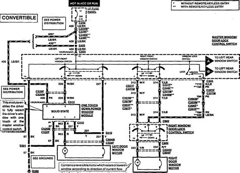 Wiring Diagram For 1996 Ford Mustang Convertible