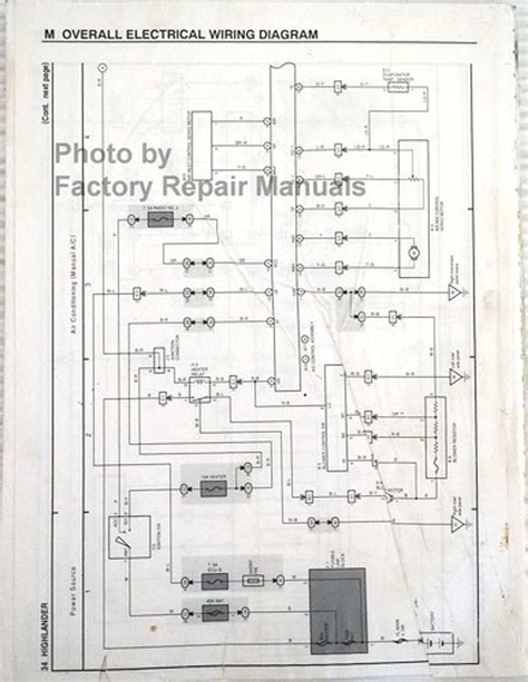 Wiring Diagram For 2001 Toyota Highlander