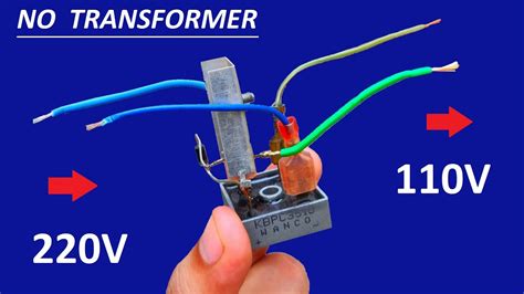 Wiring Diagram For 220v To 110v Converter