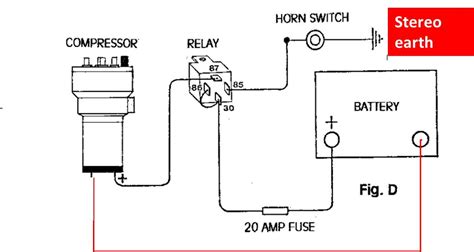 Wiring Diagram For Air Horn