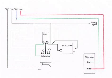 Wiring Diagram For Alternator To Battery On A Vw