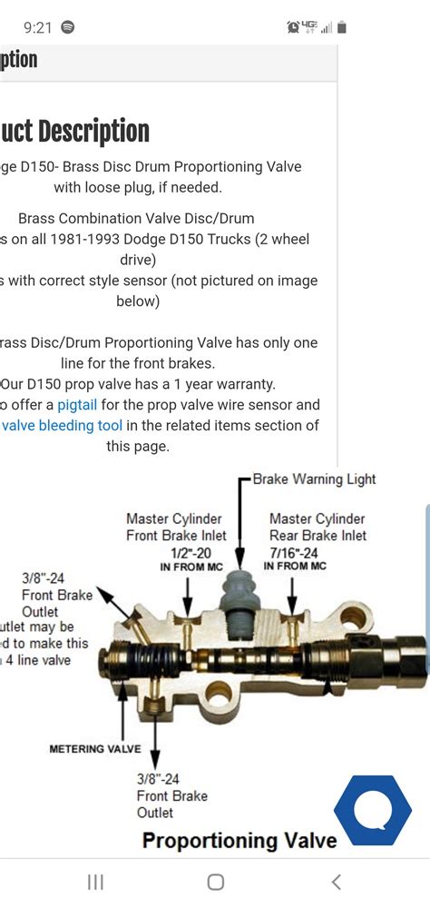 Wiring Diagram For Brake Proportioning Valve