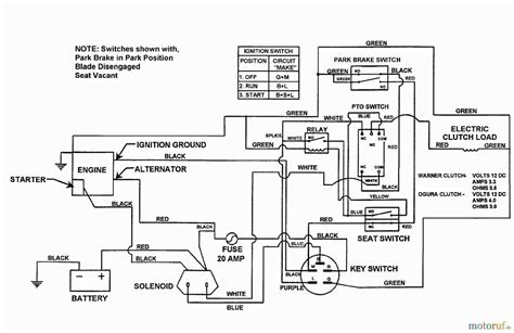 Wiring Diagram For Cub Cadet 124