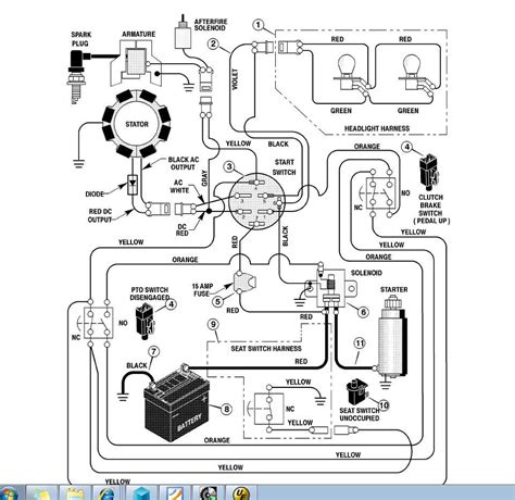 Wiring Diagram For Cub Cadet 2135