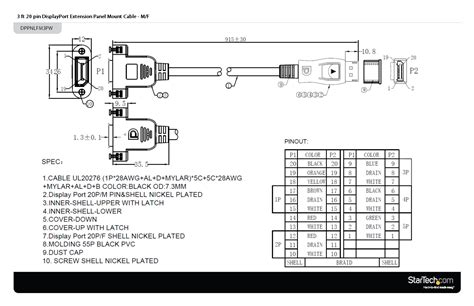 Wiring Diagram For Displayport