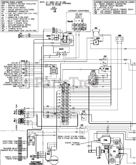 Wiring Diagram For Generac 22kw Free