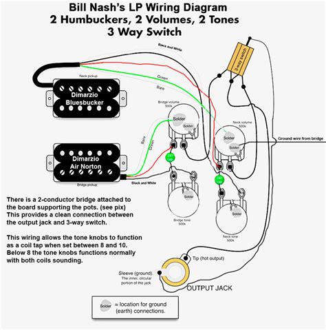 Wiring Diagram For Gibson Les Paul Junior