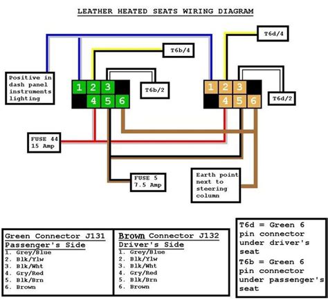 Wiring Diagram For Heated Seats