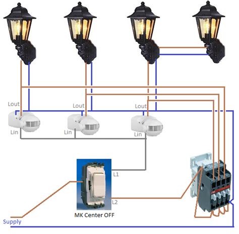 Wiring Diagram For Outdoor Lights