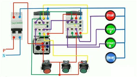 Wiring Diagram Forward Stop Reverse