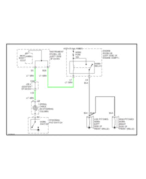 Wiring Diagram Horn Scion