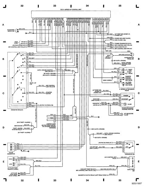 Mitsubishi Pajero Wiring Diagram Skemaskala