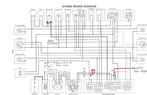 Wiring Diagram Yamaha Dt250