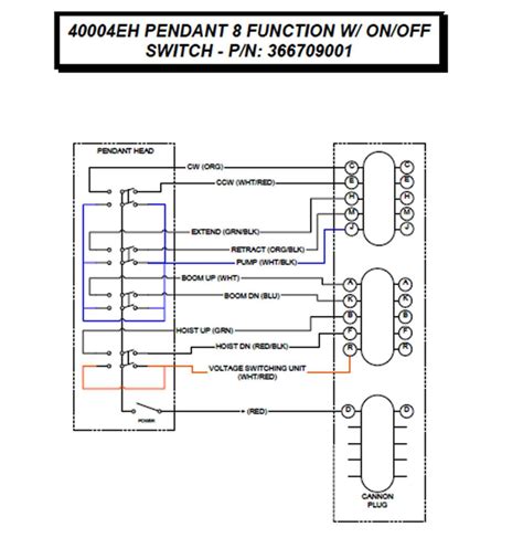 Wiring Diagrams 4 Button Pendant