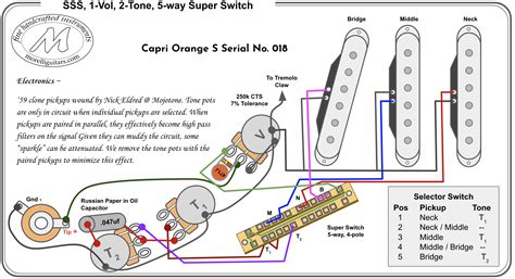 Wiring Diagrams For 5 Way Super Switch