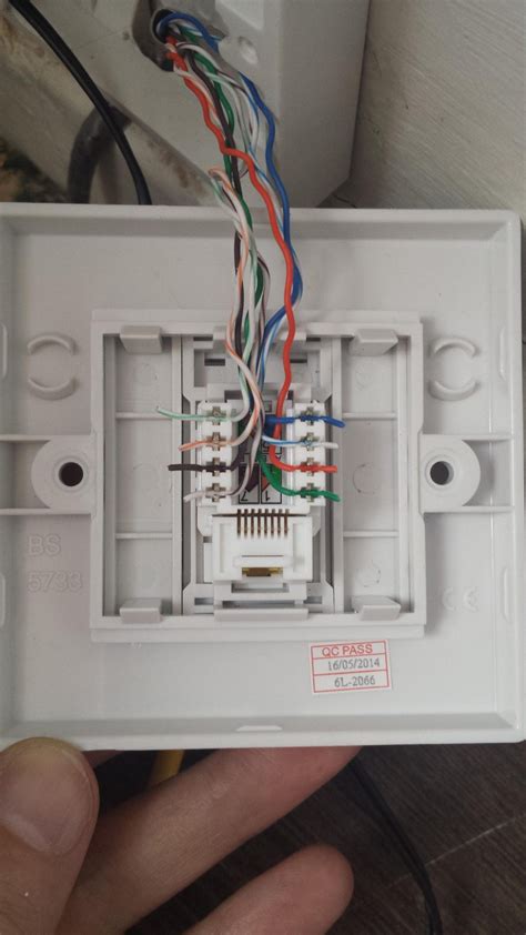 Wiring Ethernet Socket Diagram