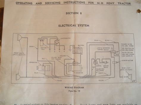 Wiring For A Massey Harris Tractor