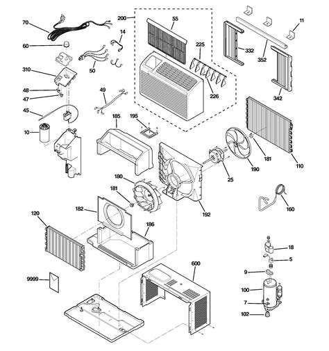 Wiring Model Ge Diagram Ptac Az5509dadm1