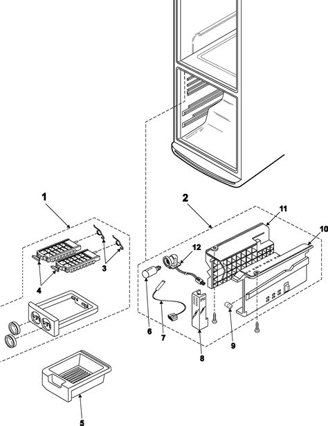 Wiring Samsung Diagram Refrigerator Rb217a