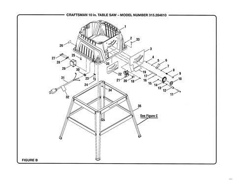 Wiring Saw Diagram Table Electrical 113298050