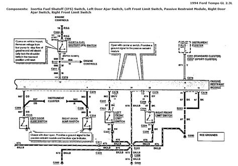 Wiring Schematics For 1990 Ford Tempo