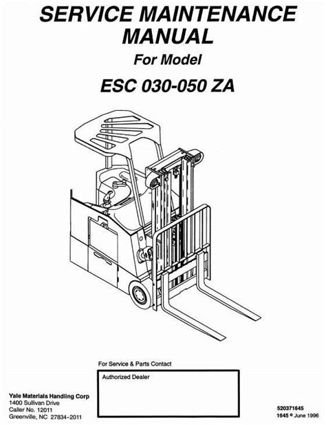 Wiring Yale Diagram Fork Lift Gdp080dncge