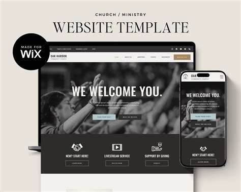 Wix Church Templates