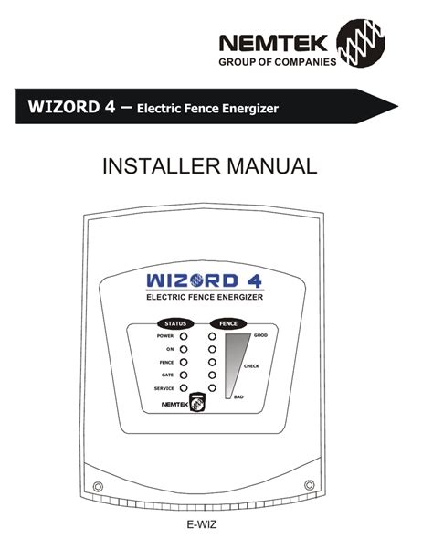 Wizard Energiser Manual Pdf Book - wizard energiser manual