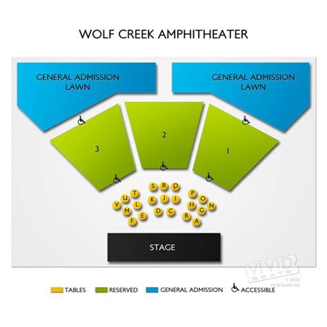 Wolf Creek Seating Chart