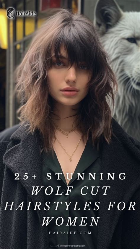 Wolf Cut with Bangs: Unleash Your Inner Wild Child