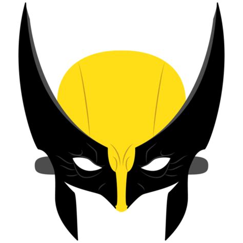Wolverine Mask Template