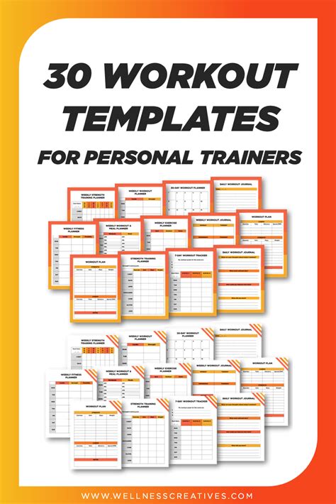 Workout Templates For Personal Trainers