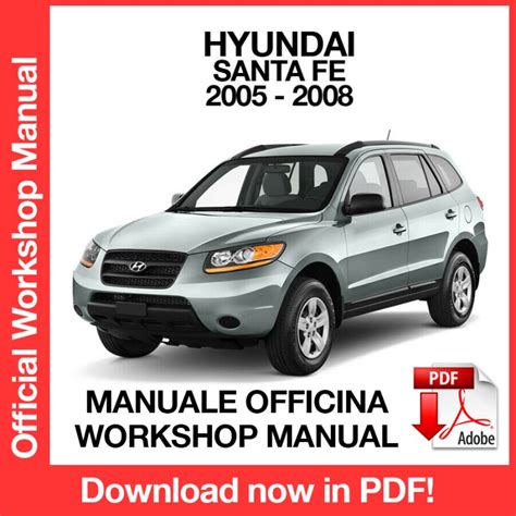 Workshop Manual For Hyundai Santa Fe Diesel