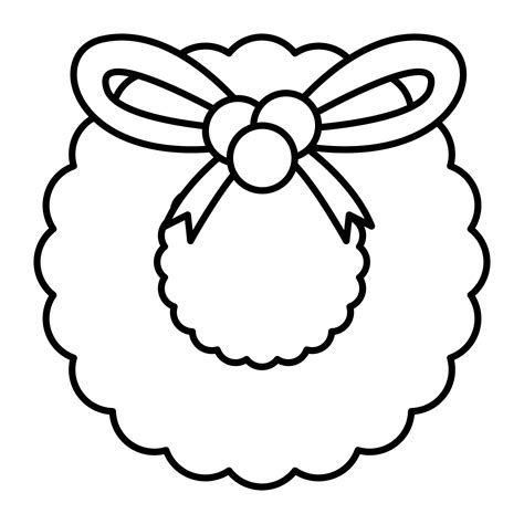 Wreath Printable Template