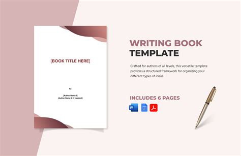 Write A Book Template