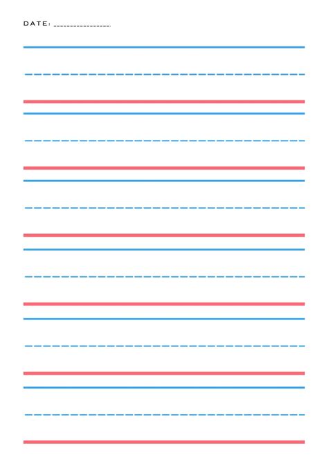 Writing Page Printable