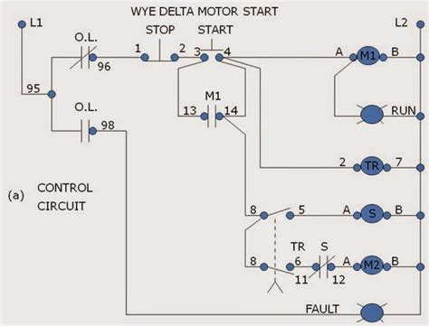 Wye Delta Motor Starter Wiring Diagram