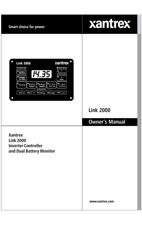 Xantrex Link 2000 Wiring Diagram