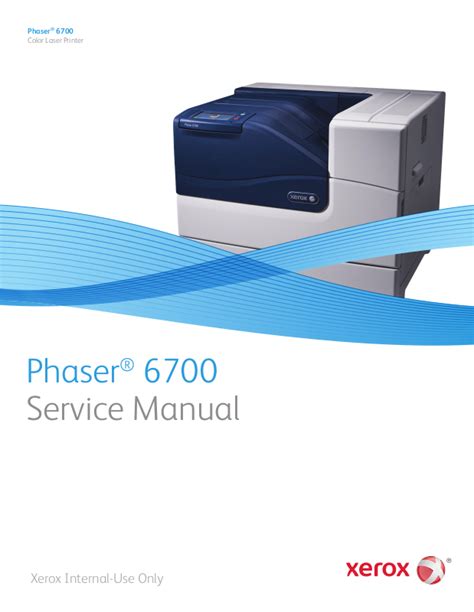 Xerox Phaser 6700 Service Repair Manual