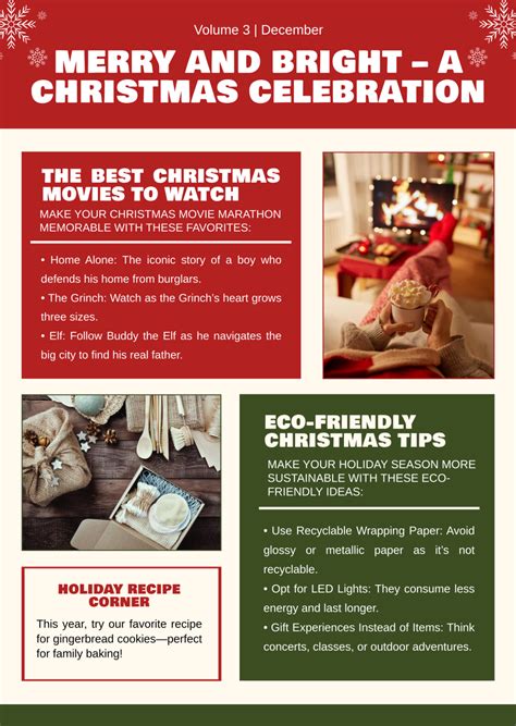 Xmas Newsletter Template
