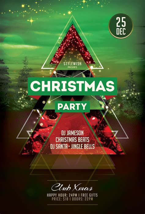 Xmas Party Flyer Template