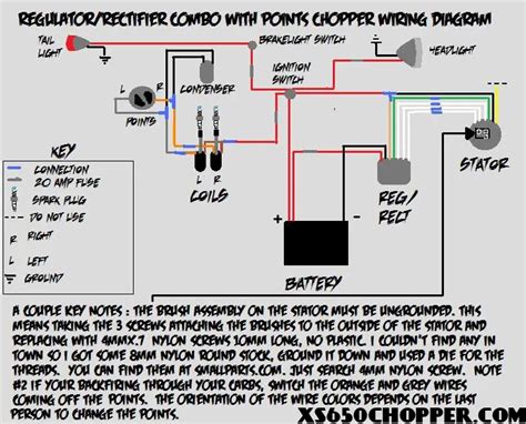 Xs650 Chopper Wiring Diagram