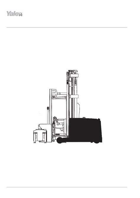 Yale B868 Mtc13 13lwb Forklift Truck Parts Manual